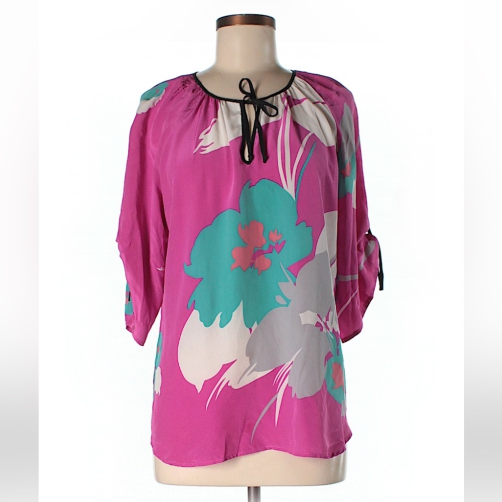 Yumi Kim silk floral blouse